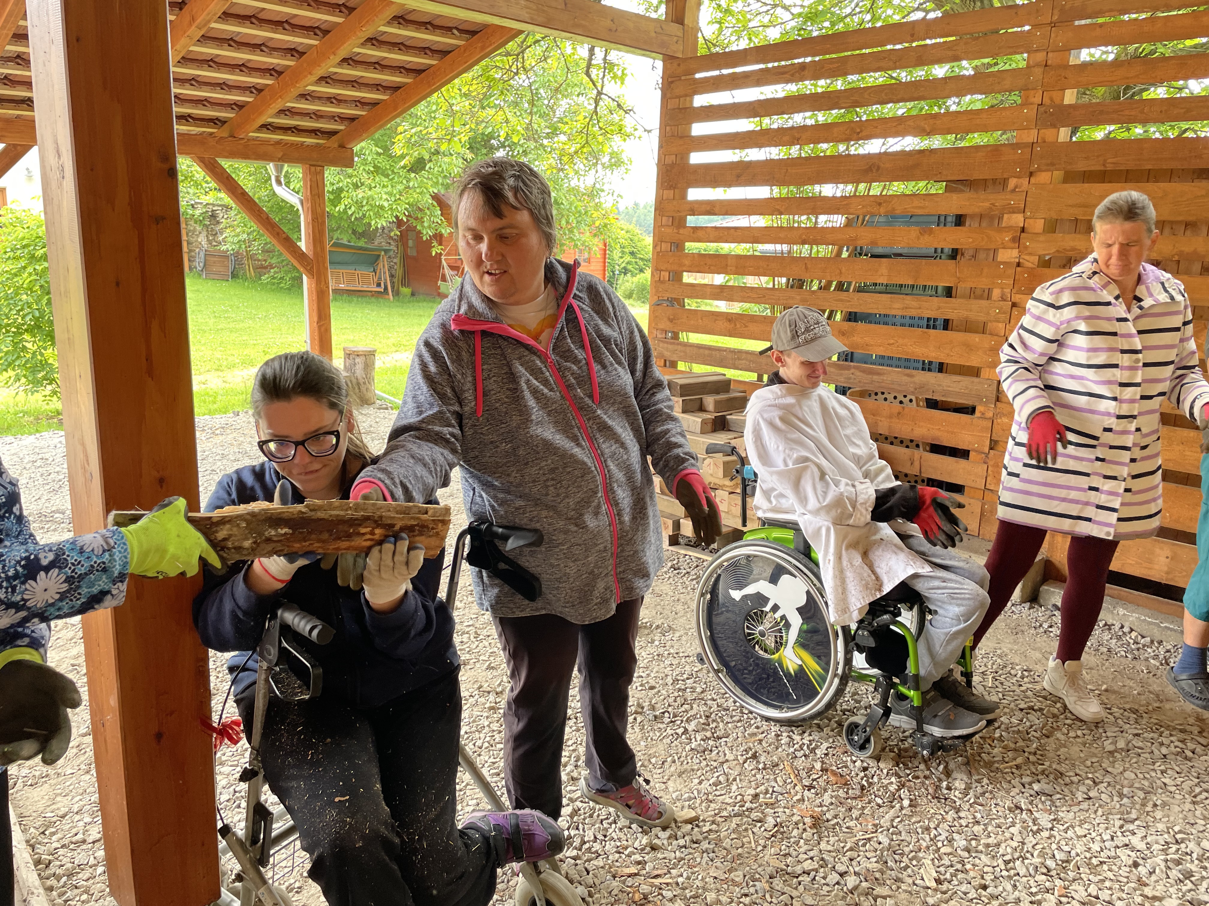 Fotografie zařízení Chelčický domov sv. Linharta - dílny, rehabilitace, aktivizace