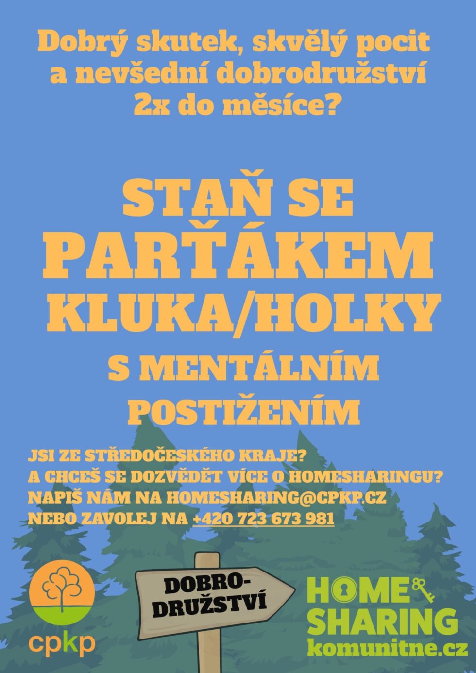 Fotografie zařízení Centrum pro komunitní práci střední Čechy - homesharing