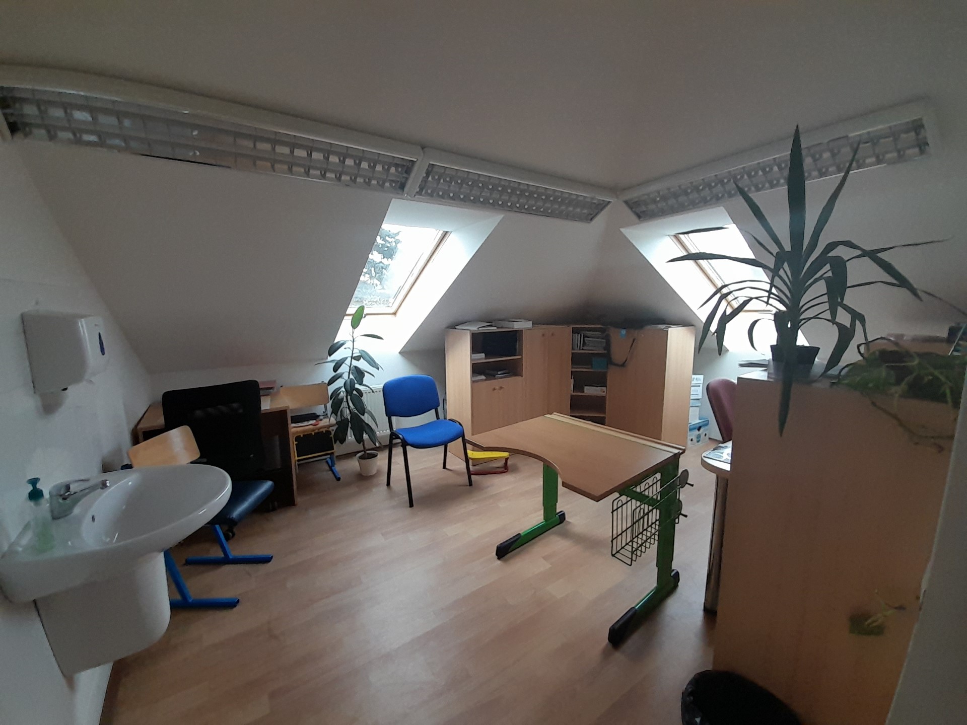 Prostory centra - vyšetřovna pro větší děti