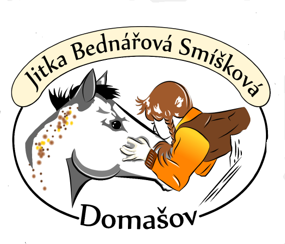 Středisko doporučené hiporehabilitace Jitky Bednářové Smíškové Domašov - logo