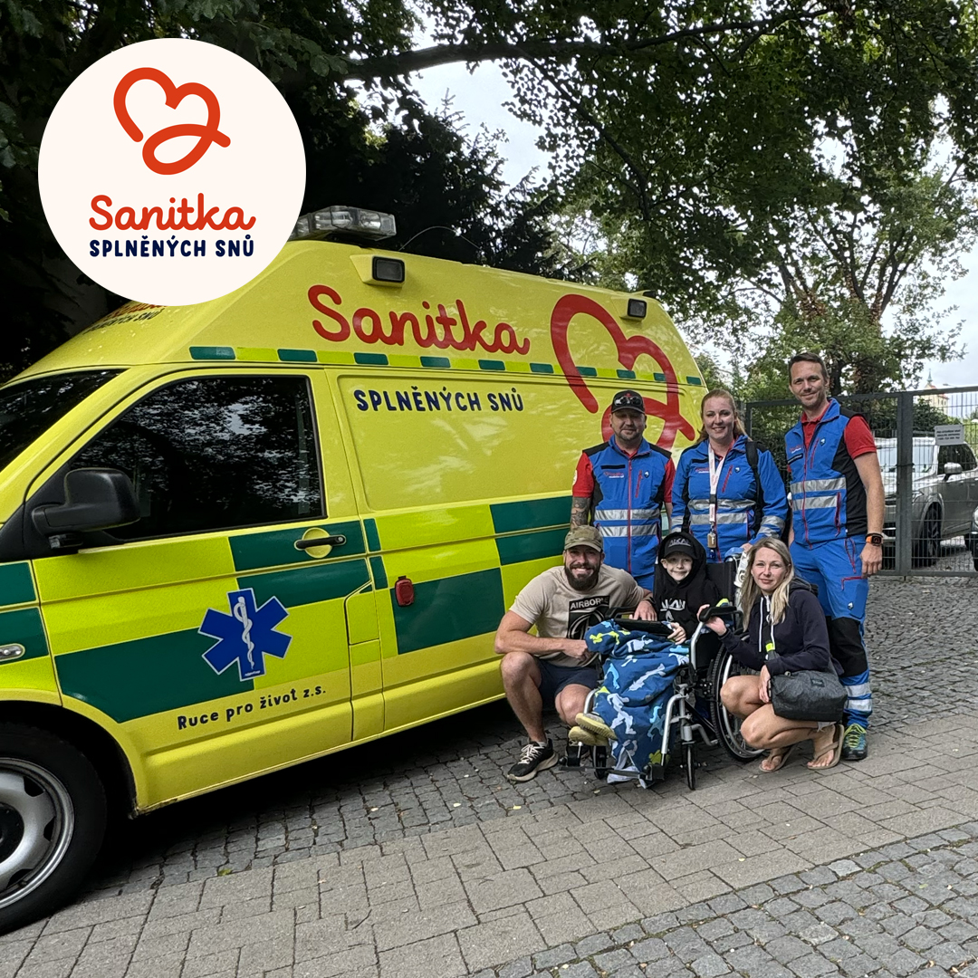 Fotografie zařízení Ruce pro život z.s. - Sanitka splněných snů