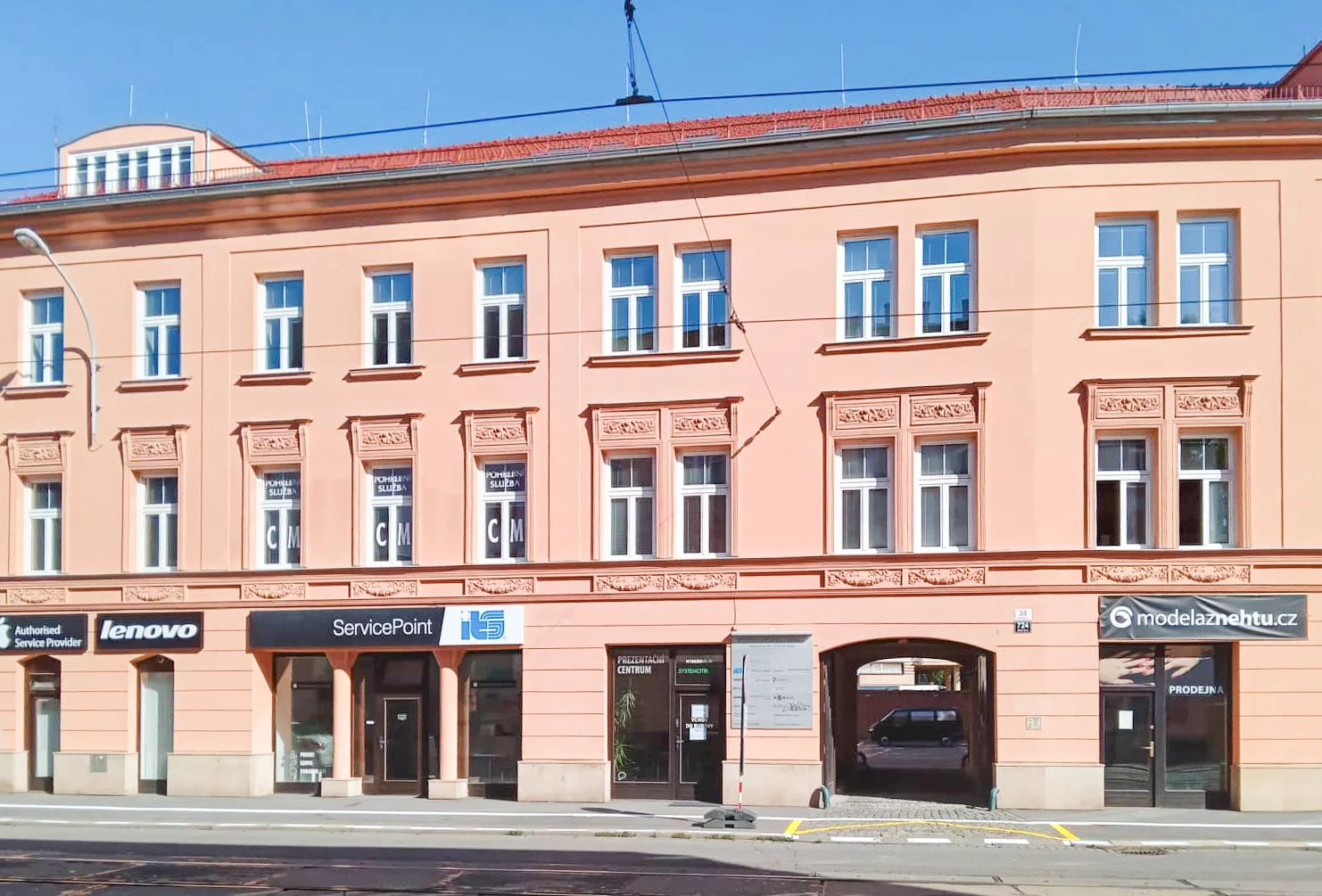 budova kanceláře služby